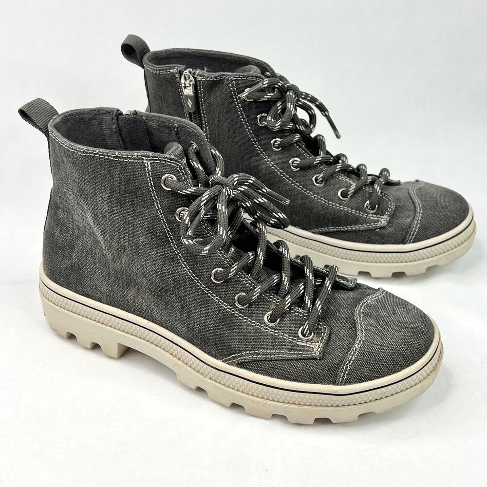 Skechers Grey High Top Sneakers 7.5
